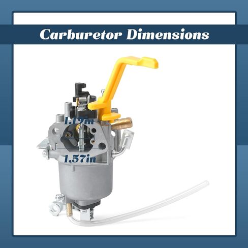طقم المكربن ​​المولد المزدوج للوقود المتوافق مع WGEN5300DFCV 274CC محرك مع قطع غيار بديل in Saudi Arabia
