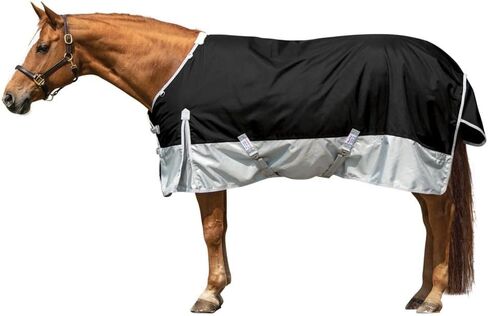 Dura-Tech Viking Horse Shape | فتح الجبهة مع 2 مشبك | مقاومة للماء ، مقاومة للرياح وتنفس | Criss-Cross Surcingle | بطانية حصان الشتاء in Kuwait