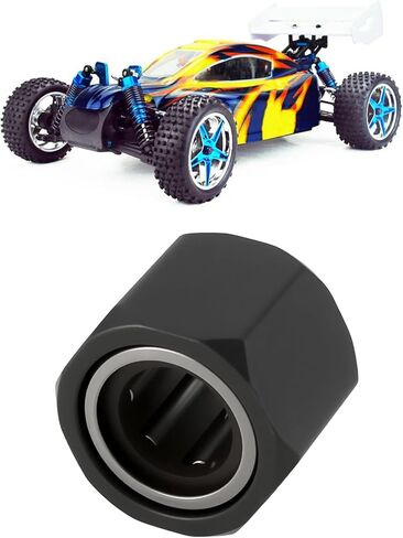 3x RC طريقة واحدة تحمل 12 مم HEX NUT R025 متوافقة مع HSP VX 1/10 NITRO Engine ، VX 16 18 SH 21 محركات in Kuwait