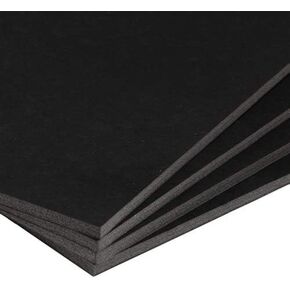 Black Gator Board - 3/16" Thickness - Multiple Sizes - 10 Pieces - 10 pc Multi Pack - Rigid Foam Backing Board (16 x 20) in Kuwait