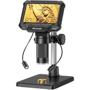 المجهر الرقمي مع مرآة عملة IPS 4.3 بوصات 1600x مع مجهر فيديو HD 1920p (مع الأضواء) in Saudi Arabia