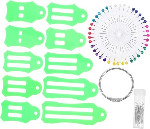 Housoutil Folding Fabric Tool Set for DIY Sewing Quilting Simple Bias Tape Maker Accessories for Quilting Projects for Crafting and Fabric Binding in Saudi Arabia