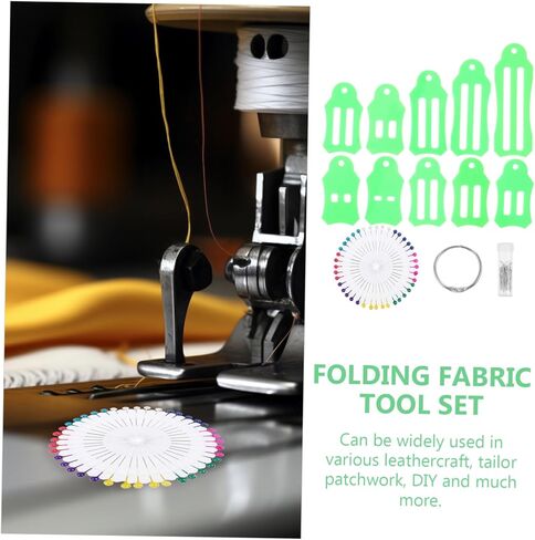 Hoodancos 1set DIY Craft Supplies تحيز أدوات صانع أدوات صانع أدوات قابلة للطي لخياطة الخياطة والحرف المتينة والعملية لإنشاء شرائح التحيز مباشرة in Kuwait