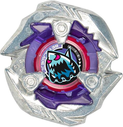 Hasbro Beyblade X Booster Pack Keel Shark 3-60LF ، لعبة للأولاد والبنات من 8 سنوات ، Spinner القابلة للفصل ، الملحقات القابلة للتكيف للمنافسة in Kuwait