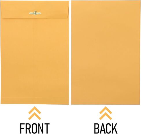Clasp Garkes 20 PCS 6x9 Brown Kraft Occants with Clasp Closure Manila Envelope Heavy Kraft Paper for Home Office Business Legal أو School رائعة لتقديمها إلى المستندات المخزنة أو البريدية in Kuwait