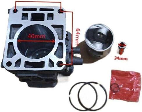 FS 260 40mm piston siston spression parts متوافقة مع النماذج FS260 FS260R FS260C FS260RC NN in Kuwait