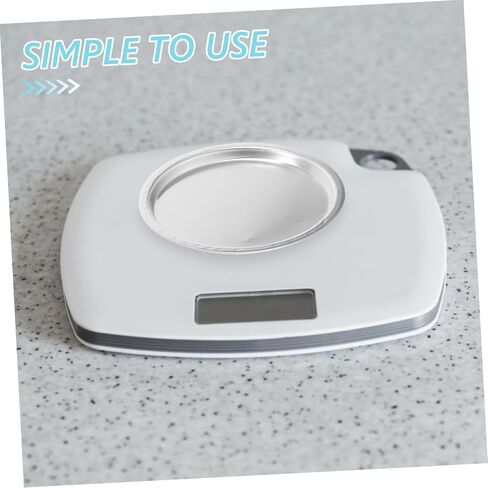 LIFKOME 2pcs Aluminum Jewelry Scale Trays for Precise Weighing of Gems and Rhinestones Replacement Pans for Digital Jewelry Scales Versatile and User-friendly in Saudi Arabia