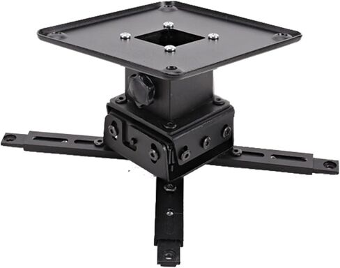 Projector Stand Projector Rack Home Wall-Mounted Aluminum Alloy Projector Stand Living Room Conference Room Telescopic Ceiling Projector Shelf Projector Mount ( B) in Kuwait