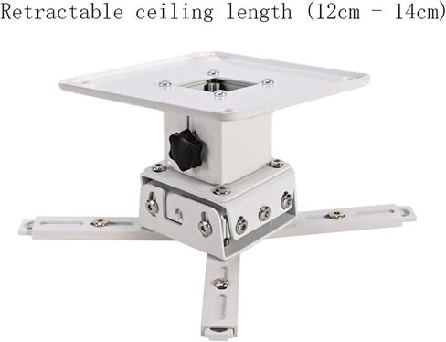 Projector Stand Projector Rack Home Wall-Mounted Aluminum Alloy Projector Stand Living Room Conference Room Telescopic Ceiling Projector Shelf Projector Mount ( B) in Kuwait