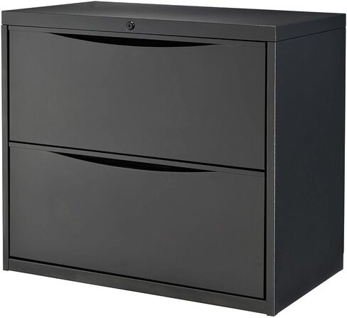 Global Industrial 30 "W Premium Fille File Cabinet ، 2 درج ، أسود in Kuwait