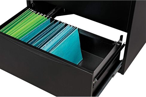 Global Industrial 30 "W Premium Fille File Cabinet ، 2 درج ، أسود in Kuwait