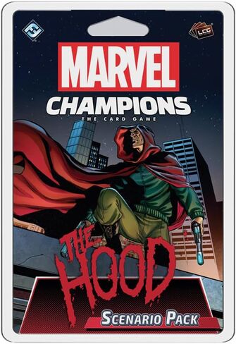 Marvel Champions The Card Game The Hood SCENARIO PACK - Superhero Strategy Game, Cooperative Game for Kids and Adults, Ages 14+, 1-4 Players, 45-90 Minute Playtime, Made by Fantasy Flight Games in Saudi Arabia