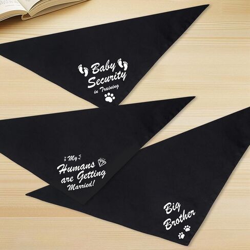 Blank Dog Bandanas Blue Large 1PCS, DIY Solid Cotton Scarf, Durable Triangle Reversible Bibs Handkerchief for Puppy Pet, Personalized Birthday/Party Fun Idea Gift in Kuwait