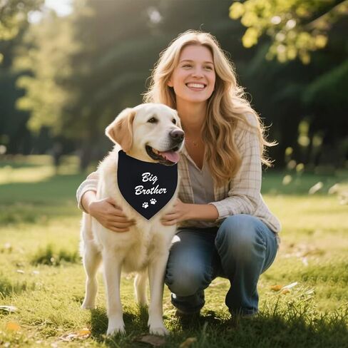 Blank Dog Bandanas Blue Large 1PCS, DIY Solid Cotton Scarf, Durable Triangle Reversible Bibs Handkerchief for Puppy Pet, Personalized Birthday/Party Fun Idea Gift in Kuwait
