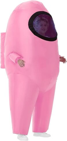 Inflatable Costume for Kids,Halloween Costumes Funny Blow Up Space Suit Costumes Boys and Girls,Cosplay Game Fans in Saudi Arabia