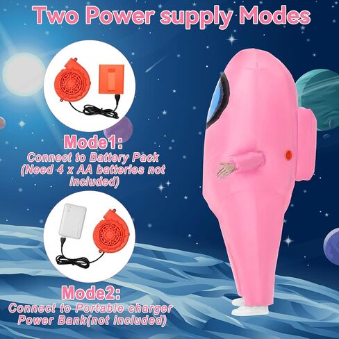 Inflatable Costume for Kids,Halloween Costumes Funny Blow Up Space Suit Costumes Boys and Girls,Cosplay Game Fans in Saudi Arabia