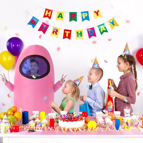 Inflatable Costume for Kids,Halloween Costumes Funny Blow Up Space Suit Costumes Boys and Girls,Cosplay Game Fans in Saudi Arabia