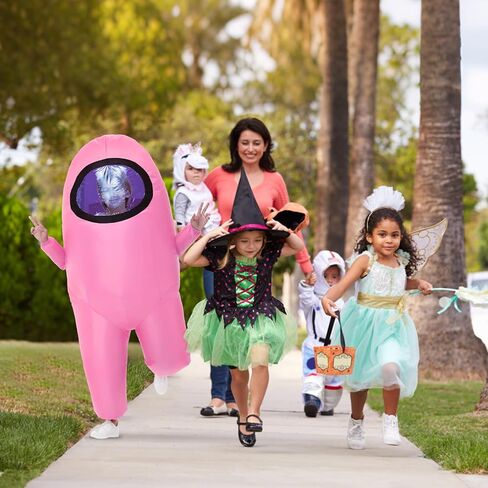 Inflatable Costume for Kids,Halloween Costumes Funny Blow Up Space Suit Costumes Boys and Girls,Cosplay Game Fans in Saudi Arabia