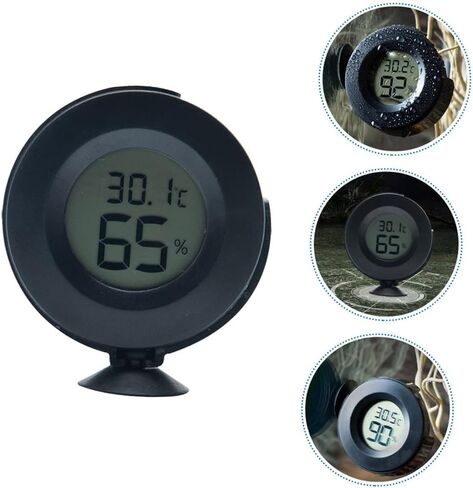 1pc Digital Hygrometer Thermometer with LCD Display Accurate and Humidity Monitor for Reptile Tanks Vivariums and Brooders Sensors for Reliable Measurement in Saudi Arabia