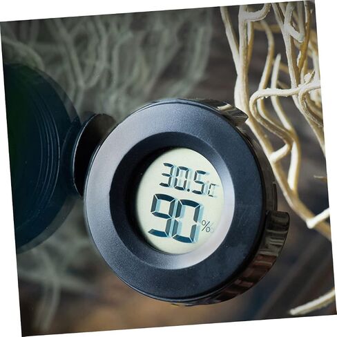 1pc Digital Hygrometer Thermometer with LCD Display Accurate and Humidity Monitor for Reptile Tanks Vivariums and Brooders Sensors for Reliable Measurement in Saudi Arabia