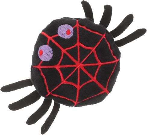 Totority Halloween Cat Plush Toy Spider Design Catnip Chew Doll for Beading Kittens Toy Thip-ship-toy toy for indo in Kuwait
