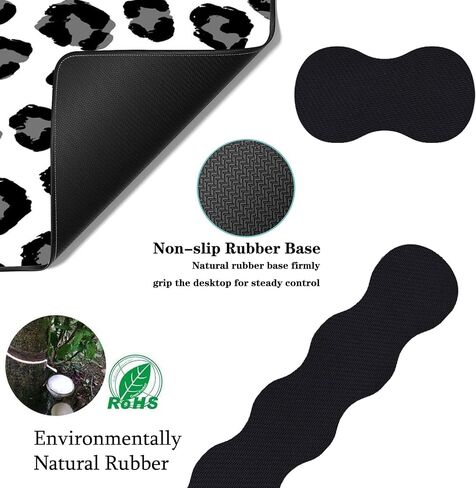 Keyboard Wrist Rest+Mouse Wrist Pad+Desk Pad Set,Memory Foam Ergonomic Easy Typing Pain Relief for Computer Laptop Office Home - Stay Positive Work Hard and Make It Happen in Kuwait