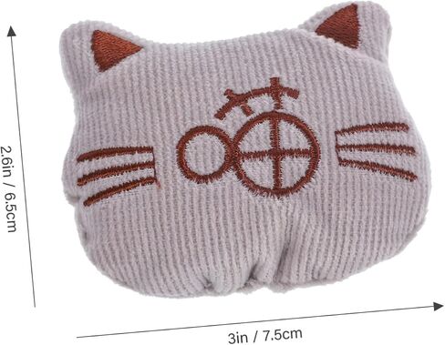 ألعاب Galpada 3PCS التفاعلية Catnip Plush للقطط الداخلية الرائعة من ألعاب مضغ ناعمة لإبقاء القطط مسلية وأثاث محمي in Kuwait