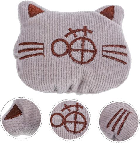 ألعاب Galpada 3PCS التفاعلية Catnip Plush للقطط الداخلية الرائعة من ألعاب مضغ ناعمة لإبقاء القطط مسلية وأثاث محمي in Kuwait