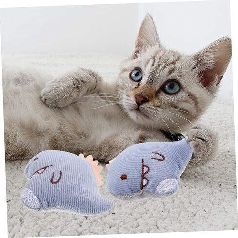 BESPORTBLE 3pcs Interactive Catnip Plush Toys for Cats Chew-Friendly Stuffed Kitten Toys Encourages Active Play and for Indoor Cats in Saudi Arabia