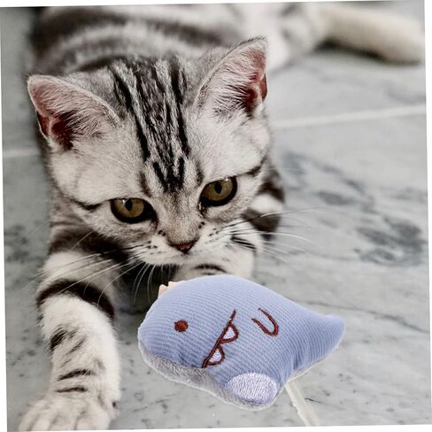BESPORTBLE 3pcs Interactive Catnip Plush Toys for Cats Chew-Friendly Stuffed Kitten Toys Encourages Active Play and for Indoor Cats in Saudi Arabia
