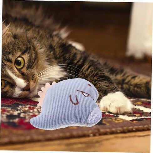 BESPORTBLE 3pcs Interactive Catnip Plush Toys for Cats Chew-Friendly Stuffed Kitten Toys Encourages Active Play and for Indoor Cats in Saudi Arabia