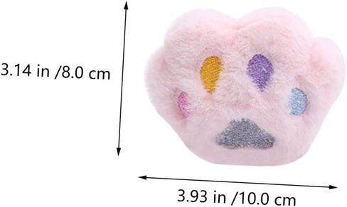 Merryhapy 6pcs Cat Plush Phecking مع تصميم الكرتون رائعتين للعب النشط لممارسة القطط وإمدادات الحيوانات الأليفة الطبيعية لمحبي القط in Kuwait