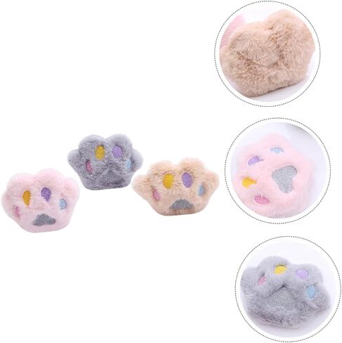 Merryhapy 6pcs Cat Plush Phecking مع تصميم الكرتون رائعتين للعب النشط لممارسة القطط وإمدادات الحيوانات الأليفة الطبيعية لمحبي القط in Kuwait