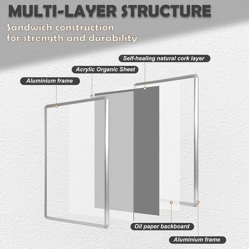 36 "x24" لوحة نشرة مغلقة مع باب القفل ، حالة التخلص من العبث ، إطار الألومنيوم ، لوحة نشرة في الهواء الطلق مقاوم للعوامل الجوية ، لوحة إشعار قابلة للقفل للمدرسة ، المكتب ، إلخ. in Kuwait