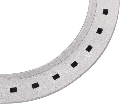 ALUMINUM ALLOY HORSESHOE KIT ANTI SLIP sturdy WEAR FOR HORSE RACING (Type 5(8.3 X 8.3 X 3.5in)) in Saudi Arabia