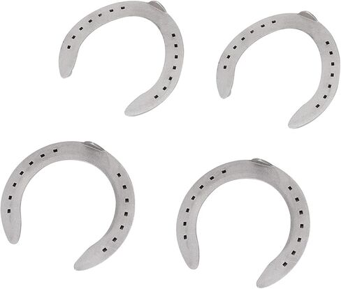Other Breeding Supplies Horseshoe Kit Wear Horseshoe Set Horseshoe Kit Horse Shoes Sets Sports Horseshoes for Horse Racing Equipment Accessories 4Pcs Aluminium Alloy (6) in Kuwait
