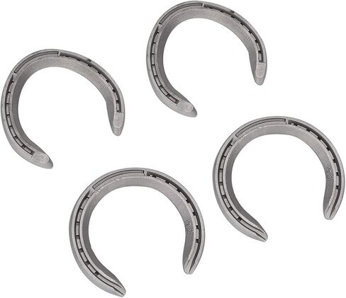 Other Breeding Supplies Horseshoe Kit Wear Horseshoe Set Horseshoe Kit Horse Shoes Sets Sports Horseshoes for Horse Racing Equipment Accessories 4Pcs Aluminium Alloy (6) in Kuwait