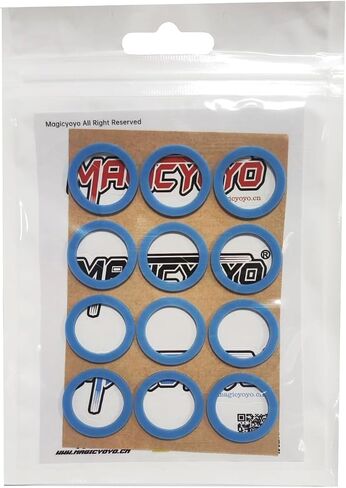 MAGICYOYO Yo-Yo Silicone Response Pads- Clear, Pack of 12 for MAGICYOYO K2 K3 in Saudi Arabia