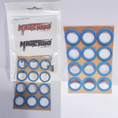 MAGICYOYO Yo-Yo Silicone Response Pads- Clear, Pack of 12 for MAGICYOYO K2 K3 in Saudi Arabia