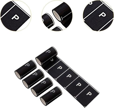 5 ROLLS ROAD TAPE STARK PATERINGE RAILWAY RACE RACK CAR TRACK ROADS CARON in Kuwait