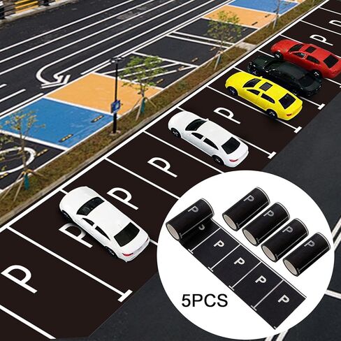 5 ROLLS ROAD TAPE STARK PATERINGE RAILWAY RACE RACK CAR TRACK ROADS CARON in Kuwait