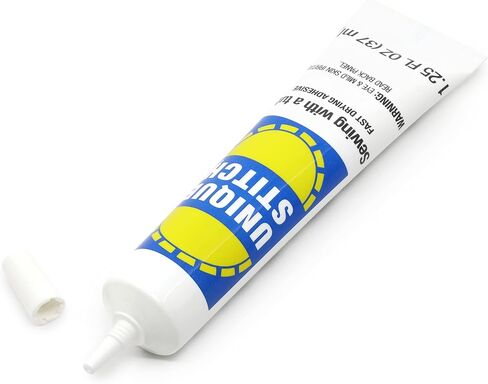 Dritz 398 Unique Stitch Stitchless Sewing Liquid Adhesive, Clear, 1.25-Fluid Ounce in Saudi Arabia