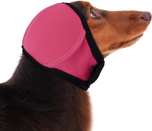 Migohi Dog Cover يغطي غطاء محرك السيارة ، فطائر أذن الكلب مع حشوة ناعمة ، م | أغطية أغطية خفيفة الوزن لحماية الضوضاء ، ولف رأس مضادة للقلق ، وزيارات بيطرية ، ورعد ، رمادي in Kuwait