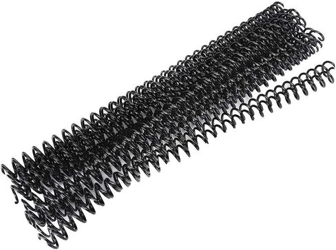 Gloglow 20pcs 30 Hole-Hole-Leaf Comb Combinings roldings blastic rolling rolds fluds repling spring spring reps for a4 paper book binding (11mm-black) in Saudi Arabia