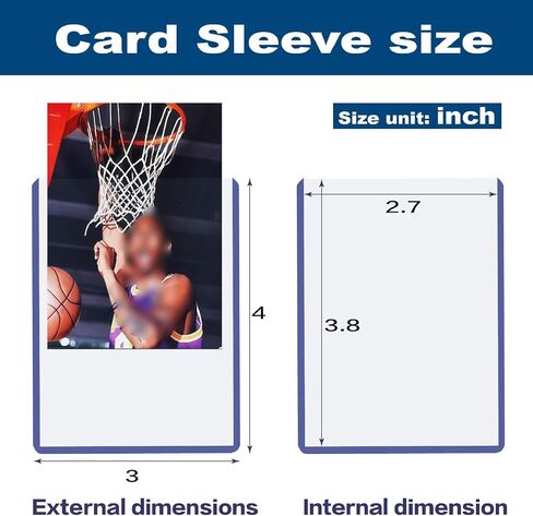 200 Hard Card Sleeves Card Toploaders for Protection for Baseball Football Premium Top Loaders for Cards, Ensuring Safety (200 Hard Sleeves) in Saudi Arabia