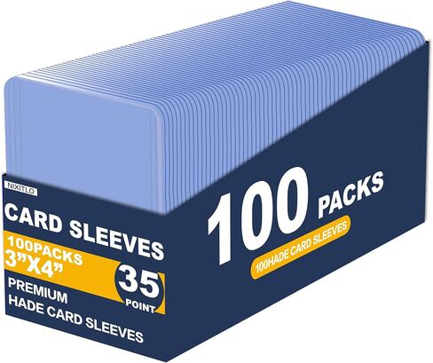 200 Hard Card Sleeves Card Toploaders for Protection for Baseball Football Premium Top Loaders for Cards, Ensuring Safety (200 Hard Sleeves) in Saudi Arabia