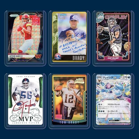 200 Hard Card Sleeves Card Toploaders for Protection for Baseball Football Premium Top Loaders for Cards, Ensuring Safety (200 Hard Sleeves) in Saudi Arabia
