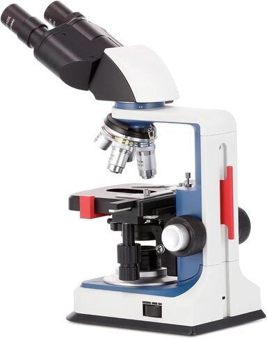 40X-2500X USB-C Rechargeable Student Binocular Compound Microscope W/3D Two-Layer Mechanical Stage, Achromatic Objective(B120C-R-DMH18070) in Saudi Arabia