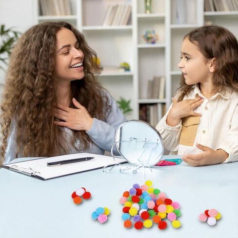 100 قطعة Pom POMS للحرف اليدوية ، 1 بوصة متعددة الألوان بوم بومس ، كرات نفخة غامضة للفنون ، مشاريع صنع الحرف ، ديكورات الحفلات المنزلية in Saudi Arabia