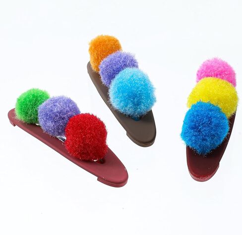 pompoms حجم متنوع للحرف 300 pcs ملونة pom poms Craft 10mm-25mm صنع ألوان متعددة mini بوم بومس ناعمة ورقيقة للحرف والحرفية للفن الحرفي المادة DIY in Saudi Arabia